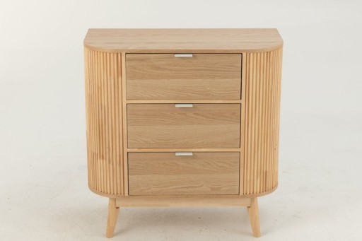 J -Line Cupboard Round - Pinehout - Natural - Large