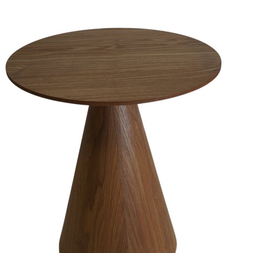 Side Table - Round - MDF - Natural - 40x40x44cm