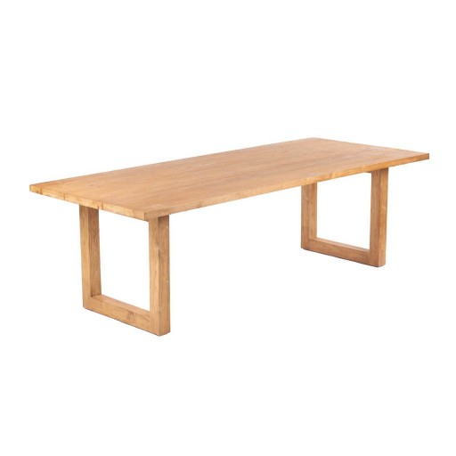 De Imola Eettafel | Buiten | Handgemaakt Teakhout 240 × 100 cm - Product afbeelding