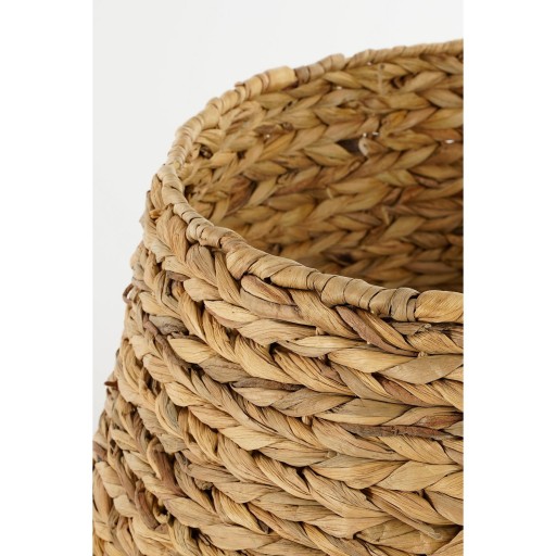 Kerstboomrok Opvouwbaar - H26 x Ø51 cm - Zeegras - Naturel Bruin