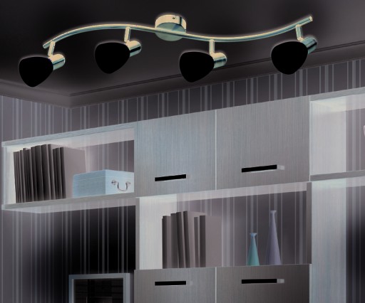 4 LED wall u. "Mestre" ceiling spotlight