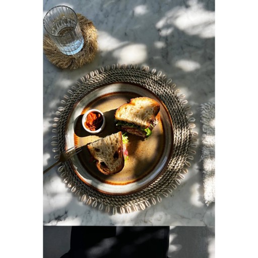 De Seagrass Shell Placemat - Natuurlijk