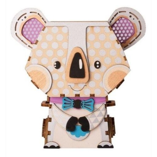 DIY Flowerpot Koala, Robotime, FT732, 13.7x7.8x13.9cm
