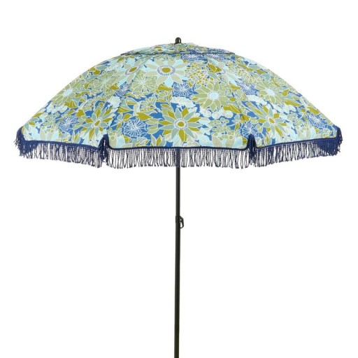 Flower Parasol - H238 x Ø220 cm - Blue