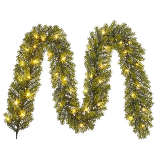 Nagoya Guirlande 270 cm met LED | Groen | Black Box Trees - Product afbeelding