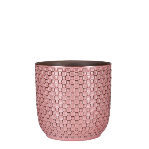 Daan Flowerpot - H18 x Ø19 cm - Light pink
