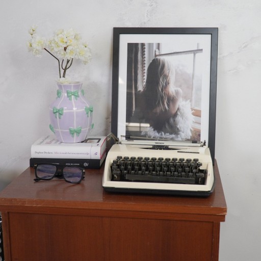 Vaas - Bloemvaaslinten - Dolomiet - Lila/Mint - 14x14x19cm