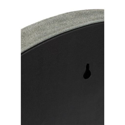 J-Line spiegel Rond - leder - groen - small - Ø 40 cm