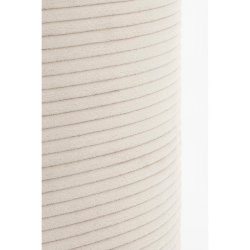 Poef met Opbergruimte - H41 x Ø42 cm - Off-white