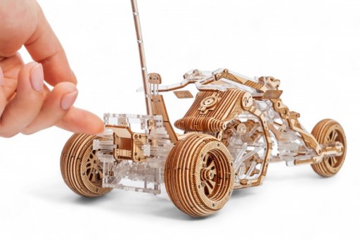 Lace Models 3D Model Construction Package Black Wolf Tricycle, AKV-18, 30.5x12x16.5cm