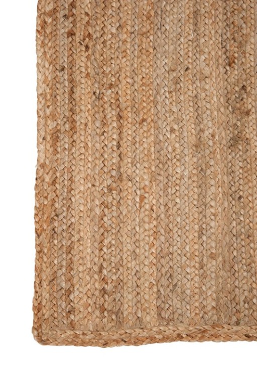 J-Line carpet Rectangle - jute - natural