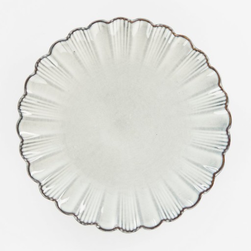 Corfu Dinner Plate - H3 x Ø27 cm - Ceramic - Gray