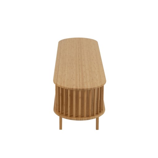 J-Line TV kast Live - bamboe - naturel