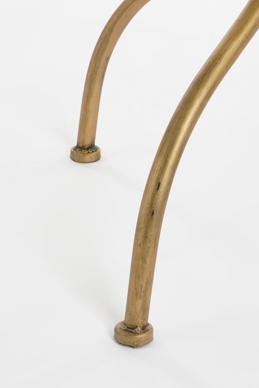 Alanza Bistro table - H76 x Ø61 cm - Metal - Green