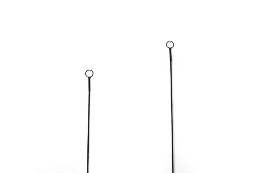 Mirror - Round Wall Mirrors - Metal - Black - 22x60|9x50cm