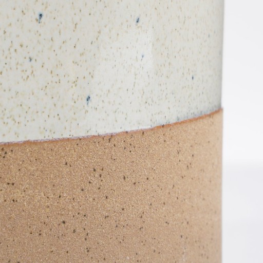 Lago Bloempot - H17 x Ø18 cm - Wit