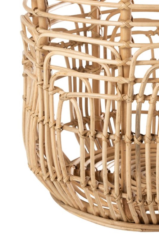 J-Line side table Ellen - rattan - natural