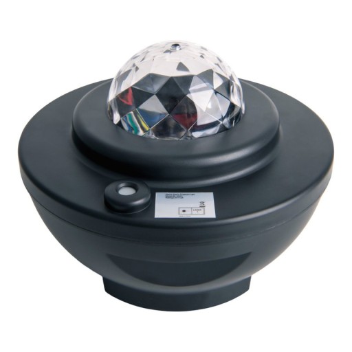 Atmospheric Galaxy LED projector, decorative lighting made of plastic, colorful, integrated LED, for inside