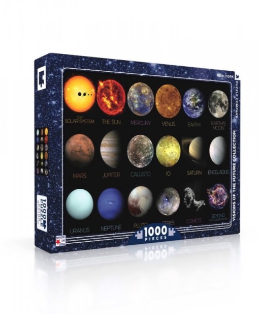 New York Puzzle Company The Solar System - 1000 pieces