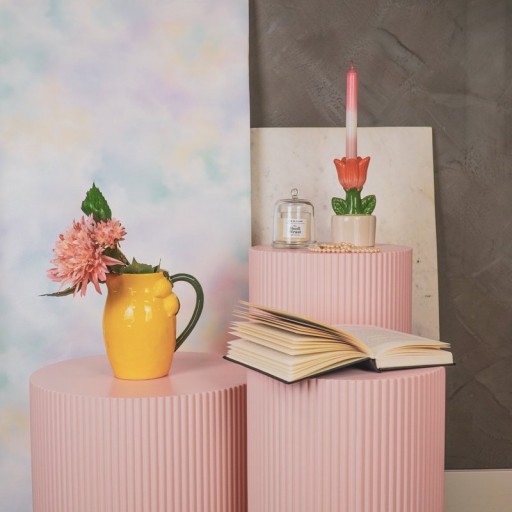 Vase- Lemon- Stoneware- Yellow- 17,5x12,5x18cm