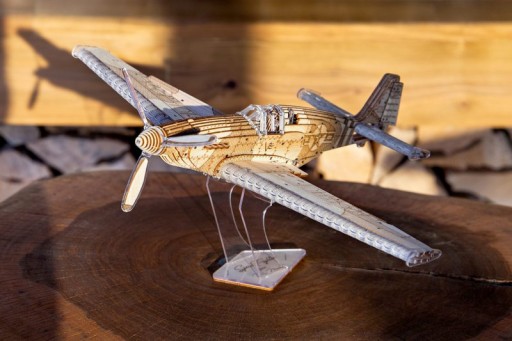 Lace Model 3D Model Building Kit, Speedfighter, AKV-04, 35x13.5x30cm