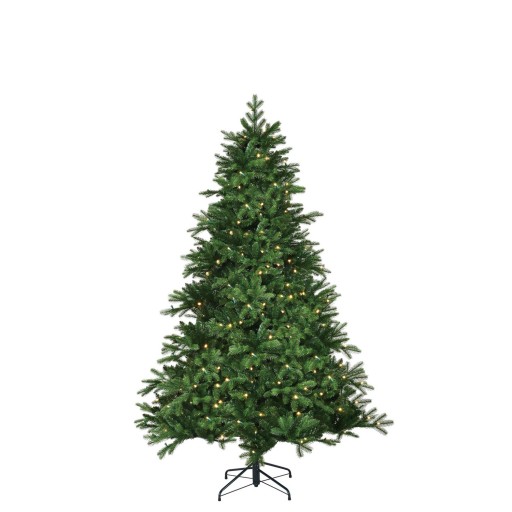 Brampton Kunstkerstboom met LED Verlichting - H185 x Ø127 cm - Groen