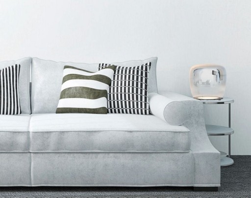 LED table lamp "Smoky" D: 18cm