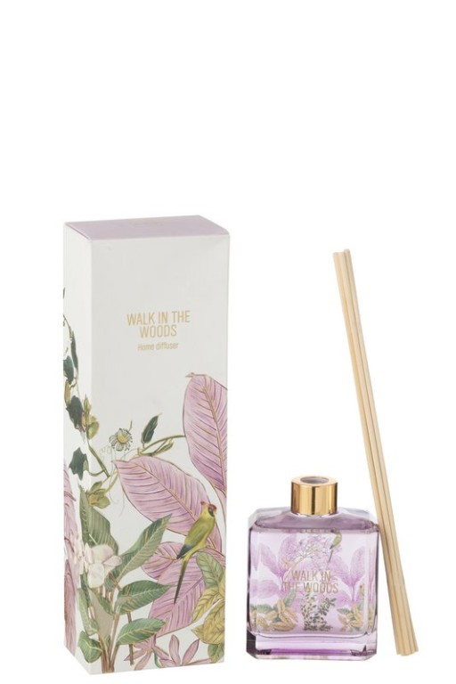 J-Line geurolie Walk in the Woods - Mimosa & Rose - 180ml