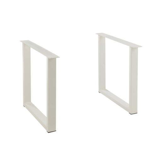 J-Line tafel Poten Rechthoek - metaal - zwart