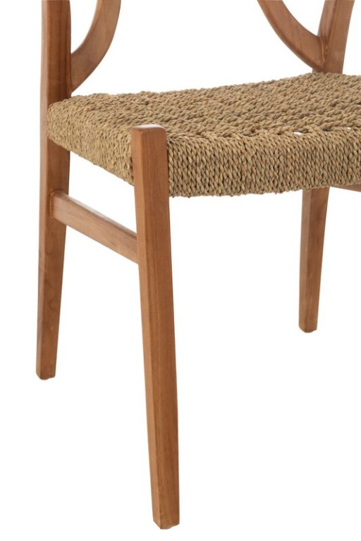 J-Line Chair Alis Teak Wood Natural