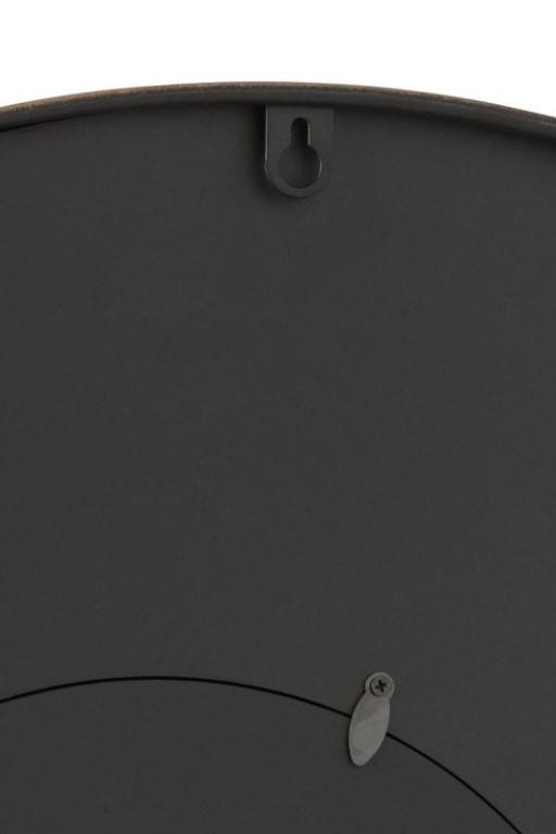 J -Line Klok Card Europe - Wood - Gold - Large - Ø 60 cm