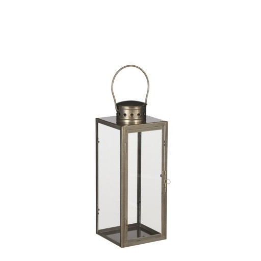 Arzilla Lantaarn | Lantern L14 x B13 x H35 cm | Goud