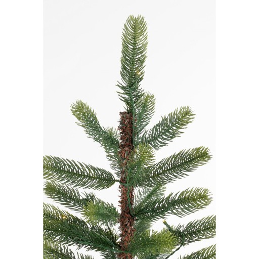 Nagoya Kunstkerstboom met LED Verlichting en Timerfunctie - H120 x Ø60 cm - Groen