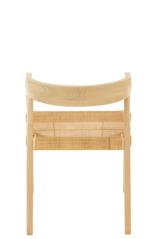 J-Line chair Square Open Sungkai - wood - natural