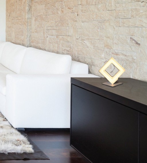 LED table lamp "Moggi" h:18cm