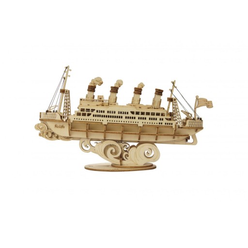Robotime, 3D Houten Puzzel Cruise Schip, TG306, 19x5x11cm