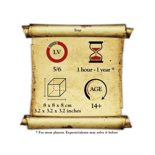 Breinbreker Trap, Logica Giochi, LG477, 7x7x7cm