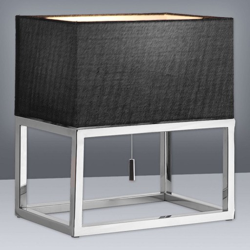 Table lamp with textile lampshade "Alfa"