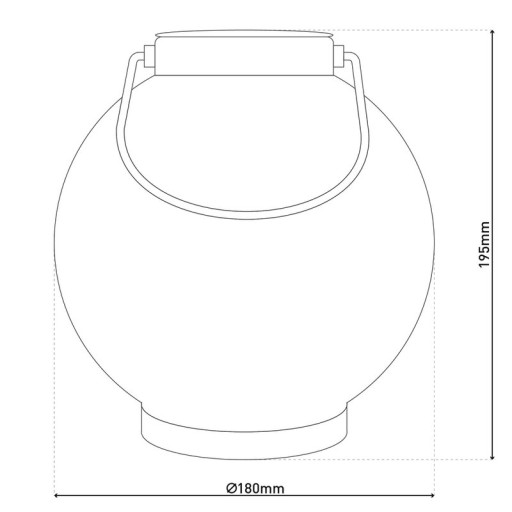 2 Set LED decoration solar light Ø 18 cm outside decoration made of metal in silver with integrated LEDs