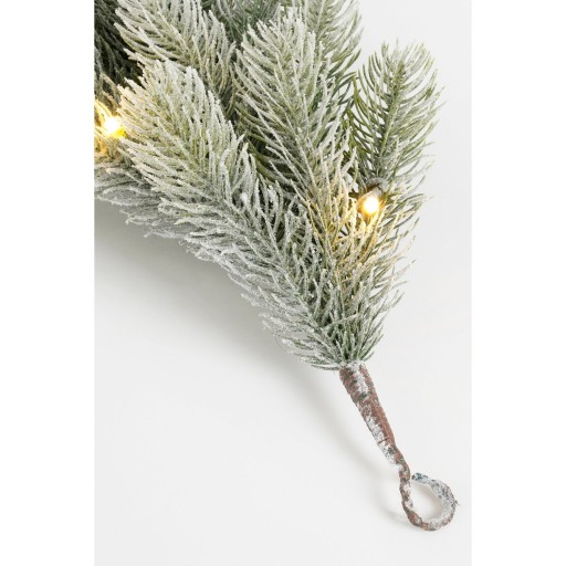 Nagoya Guirlande met LED Verlichting en Timerfunctie - L270 x Ø20 cm - Groen