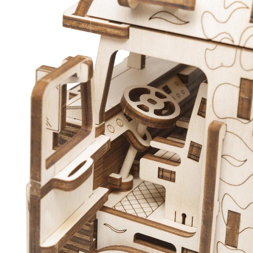 Eco Wood Art, (EWA) 3D Houten Puzzel Truck Road King, 3236, 29,3×13,2×17,5cm