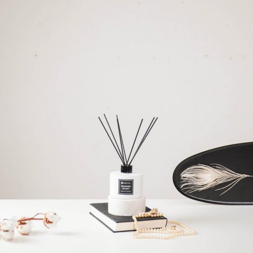 Reed Diffuser - Glass/ Fibre - 200 ml - Morning Boost