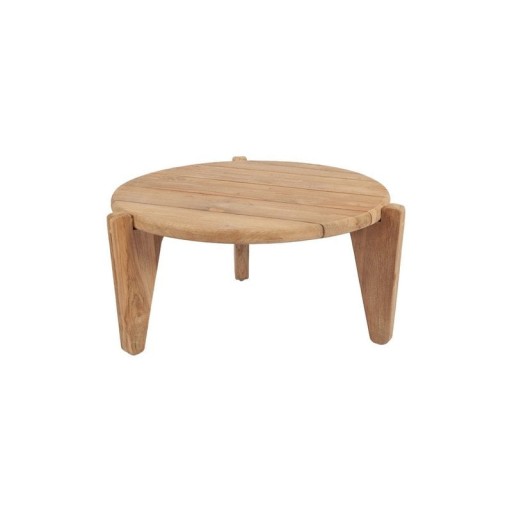 Seseh Coffee Table S | Outdoor-Tisch Teak | Einzigartiges dreibeiniges Design