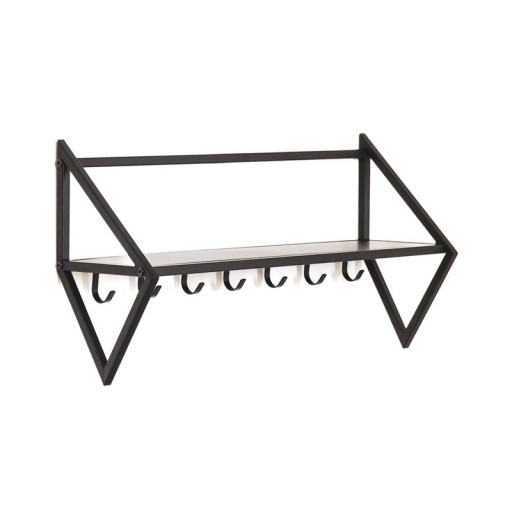 Coat Rack - Metal - Black - 71,5x21,7x36cm