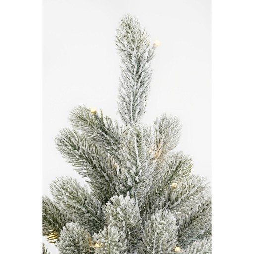 Nagoya Kunstkerstboom in Pot met LED Verlichting en Timerfunctie - H90 x Ø55 cm - Groen