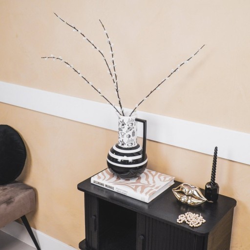 Vase - Jug - Ceramic - Dutch Black - 17,5x17,5x27,5cm