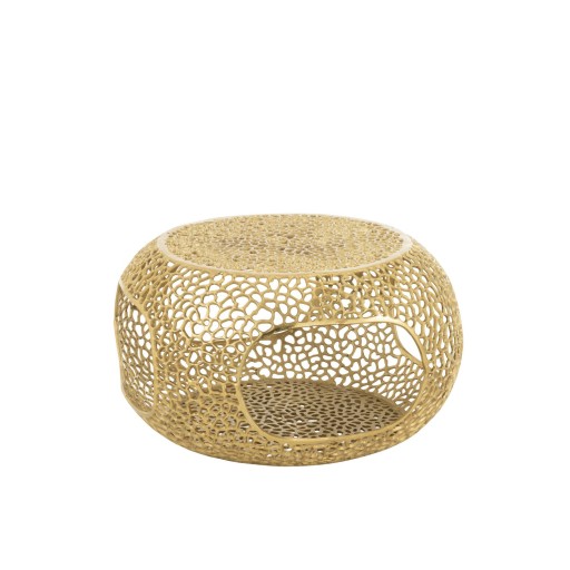 J-Line Salontafel Aluminium Goudkleurig Small