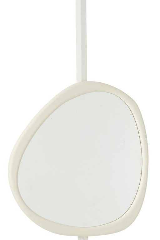 J -line mirror moderna - glass - Ø 80 cm