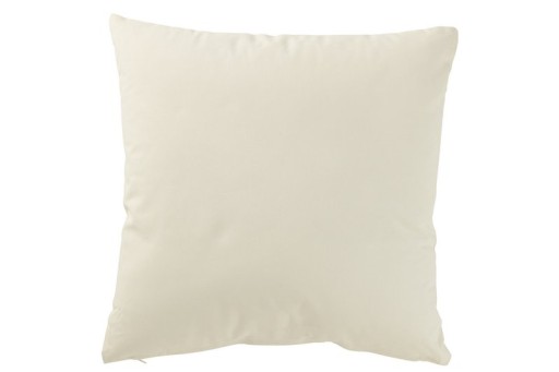 J-Line Cushion Hat Let's Get Cozy Cotton White/Beige