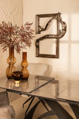 Heleena Black Alu Wall Panel Rectangle